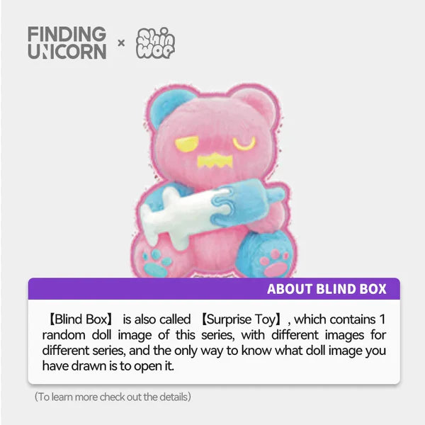 【F. UN&TB - PLUSH】ShinWoo Ragbear Clinic Series Plush Blind Box