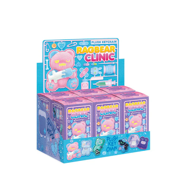 【F. UN&TB - PLUSH】ShinWoo Ragbear Clinic Series Plush Blind Box
