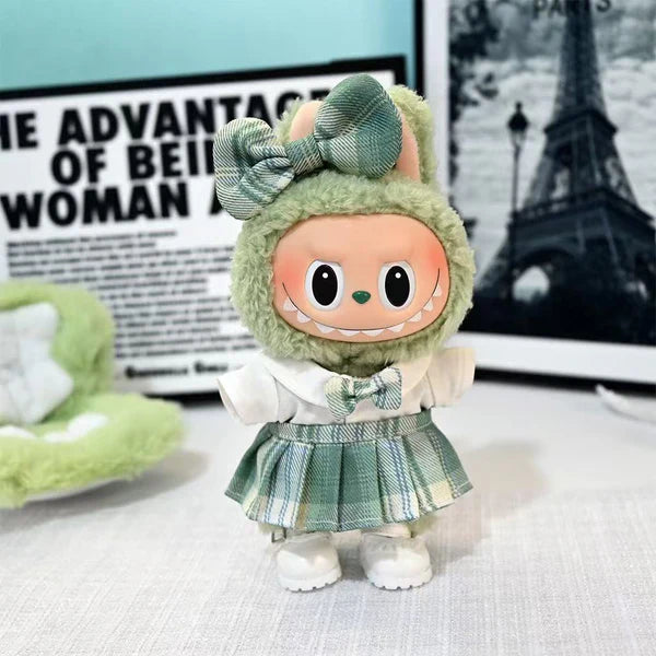 17cm Vinyl Plush Cute Outfit/Clothes For Dolls