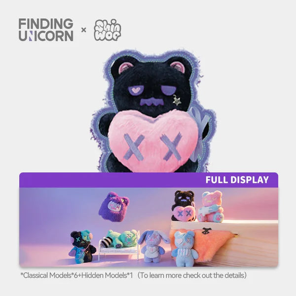 【F. UN&TB - PLUSH】ShinWoo Ragbear Clinic Series Plush Blind Box