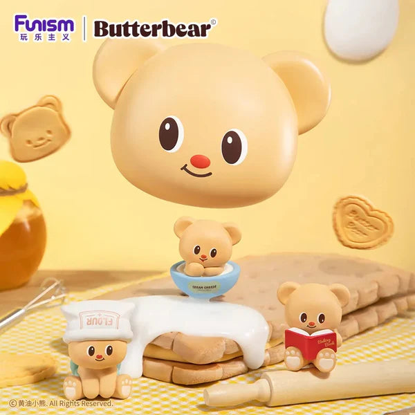 Butterbear Baked With Love Series Cubby Face