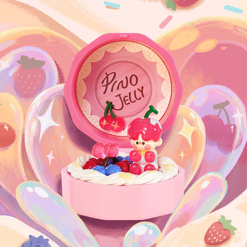 Romantic Fingertip Series 4-scene Figurine Blind Box