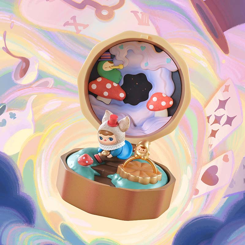 Romantic Fingertip Series 4-scene Figurine Blind Box