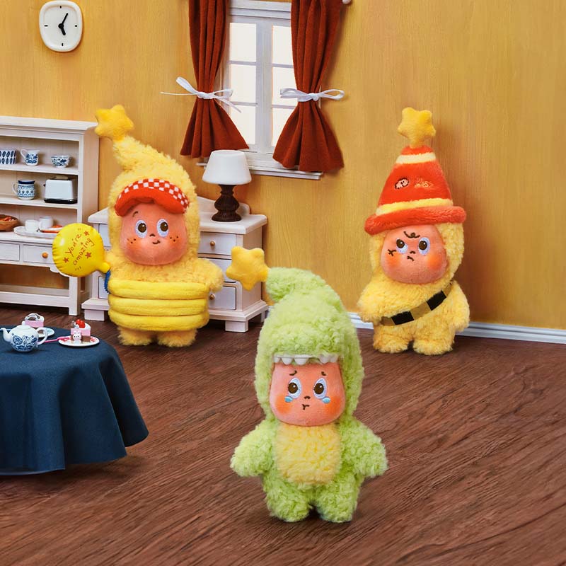 123! Star Man Series plush pendants
