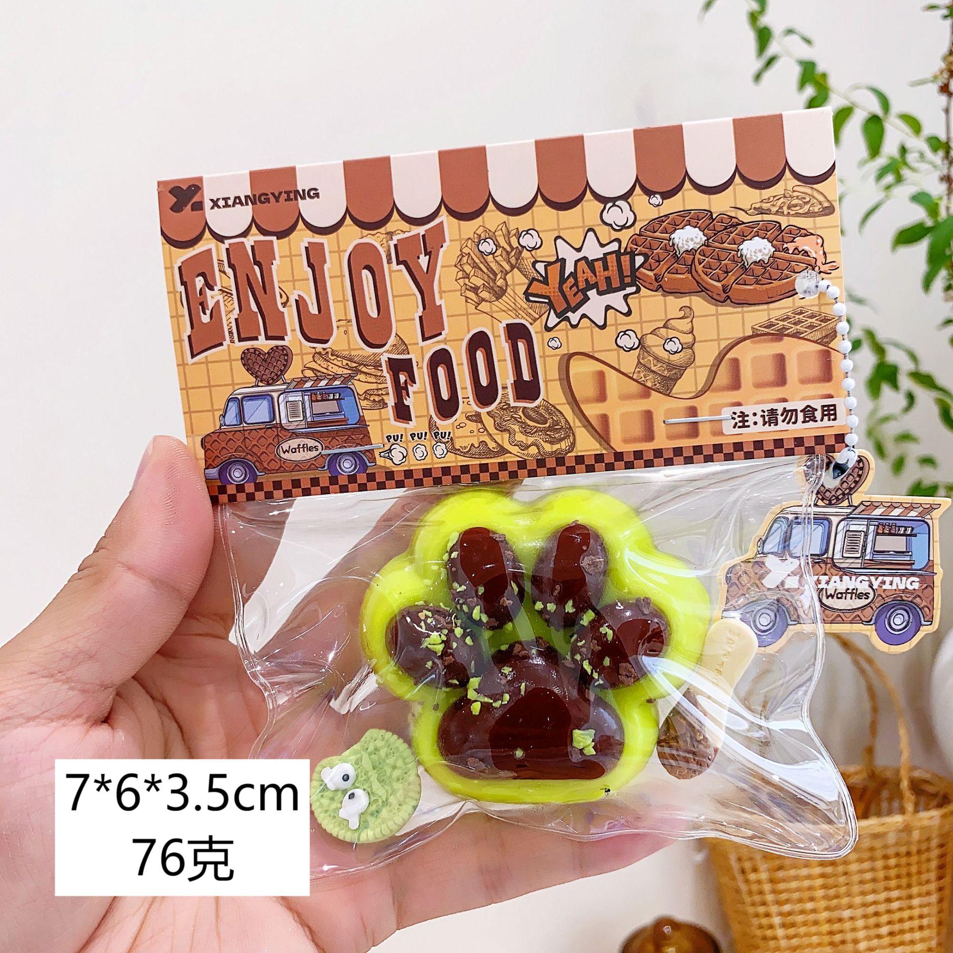 NN-GH001 Niannile Stress-Relieving Magic Tool: Simulated Food Release and Rebound Jelly wax