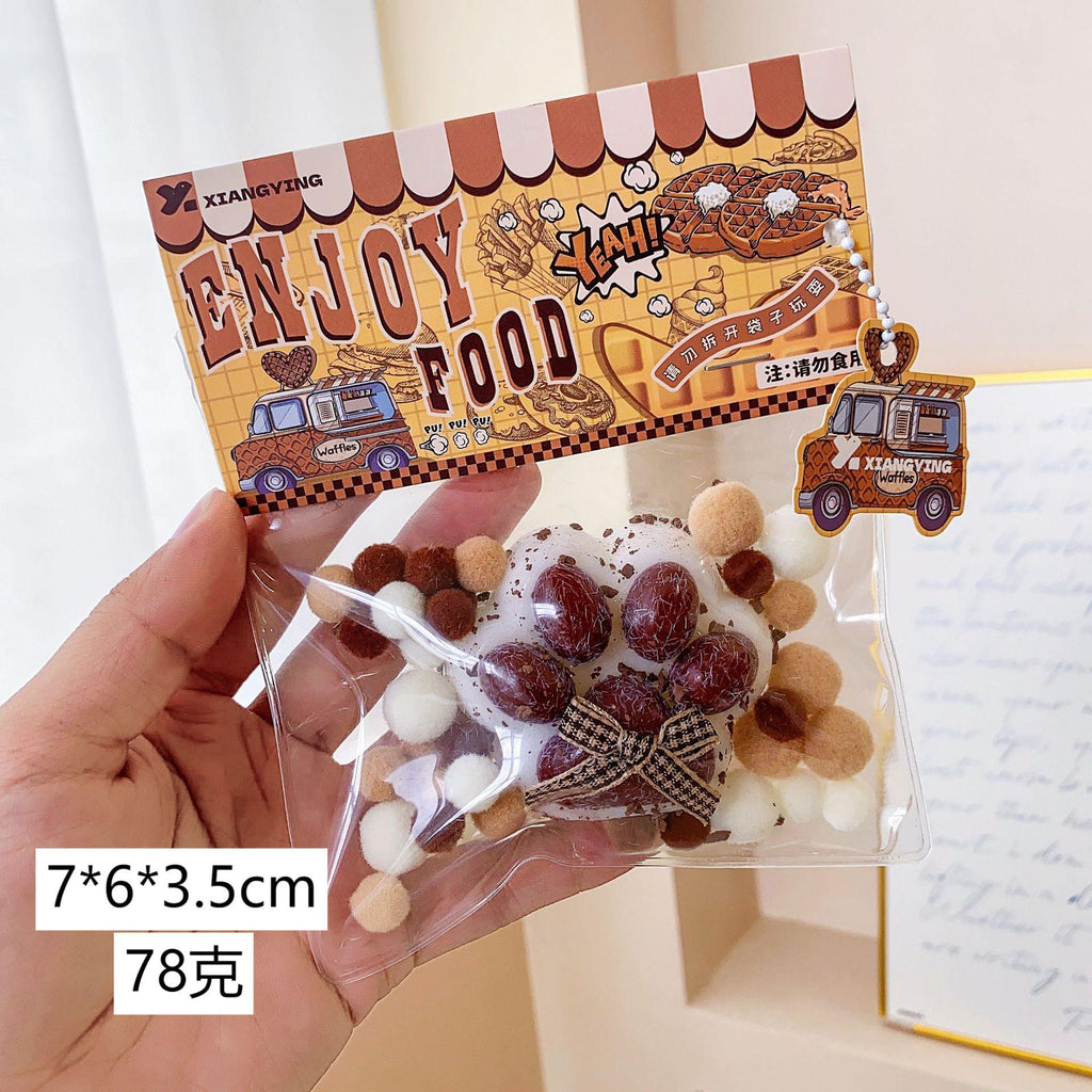 NN-GH001 Niannile Stress-Relieving Magic Tool: Simulated Food Release and Rebound Jelly wax