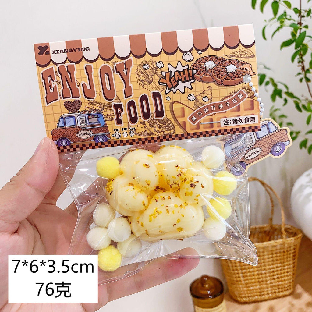 NN-GH001 Niannile Stress-Relieving Magic Tool: Simulated Food Release and Rebound Jelly wax