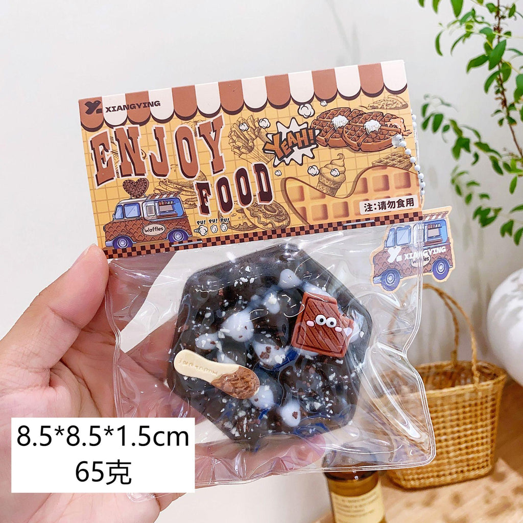 NN-GH001 Niannile Stress-Relieving Magic Tool: Simulated Food Release and Rebound Jelly wax