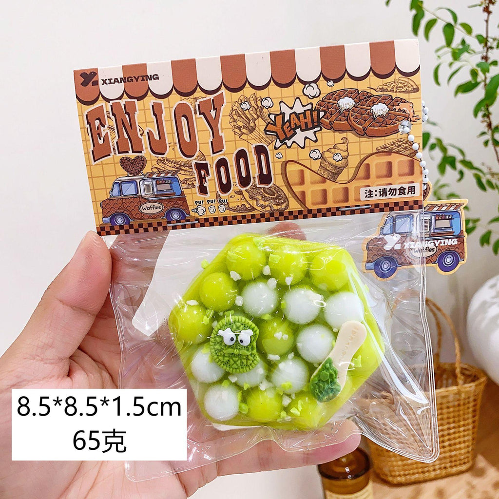 NN-GH001 Niannile Stress-Relieving Magic Tool: Simulated Food Release and Rebound Jelly wax