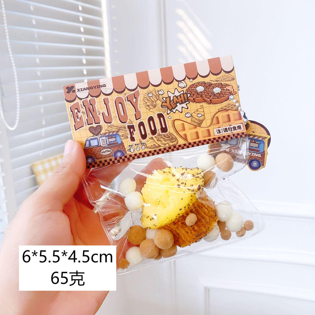 NN-GH001 Niannile Stress-Relieving Magic Tool: Simulated Food Release and Rebound Jelly wax